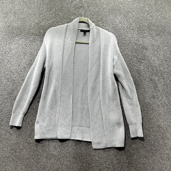 Banana Republic Sweaters - Banana Republic Cardigan Sweater Women XS Gray Chunky Open Front Long Sleeve